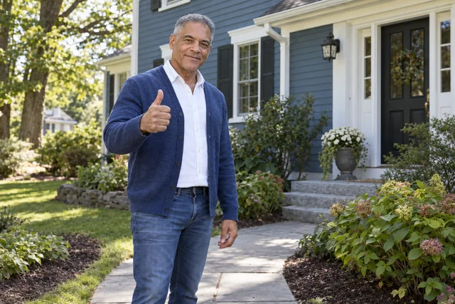 Person giving a thumbs up